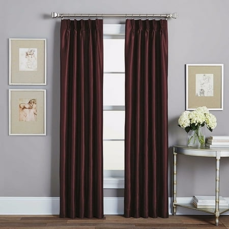 Spellbound Pinch Pleat Rod Pocket Lined Window Curtain Panel