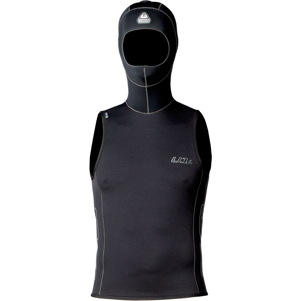 Waterproof Waterproof U1 2/5mm Hooded Vest with Hood Air Venting System