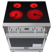 30 in. Professional Electric Range with 14900W of Power, 240V in Stainless-Steel (KM-EPR-30AP-SS)