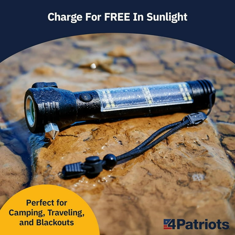 9 in 1 multi function led solar rechargeable flashlight Roadside HERO ™ 9-IN-1 Multi-Function / Survival Tool / Power Bank / & USB Be ready with the ASA Techmed 9 9 in 1 Emergency Solar
