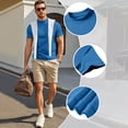 thumbnail image 6 of Shirts for Men Slim Fit Crew Neck Basic Tees Stretch Comfortable Casual Wrinkle Free Solid Color Thermal Tops, 6 of 6