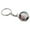 Pluto, variant on Planet Moon Galaxy Keychain, Time Gemstone Starry Sky Pendant, Creative Universe-Themed Key Ring for Bags & Keys