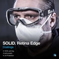 thumbnail image 3 of Sólido. Anteojos de seguridad - Lentes de protección - Anteojos de seguridad para usar sobre anteojos recetados - Lentes transparentes JAMW Sencillez, 3 of 5