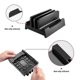 thumbnail image 4 of Vaydeer Multifunctional Dual-Slot Laptop Tablet Vertical Storage Stand, 4 of 4