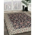 thumbnail image 2 of Ahgly Company Indoor Rectangle Traditional Tan Brown Persian Area Rugs, 6' x 9', 2 of 6