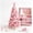 Pink, variant on Dreamy Beaded Christmas Tree DIY Kit, Handmade Holiday Craft Set | Creative Christmas Tree Decoration Project for Adults Teens Tabletop Home Decor (Multicolor)