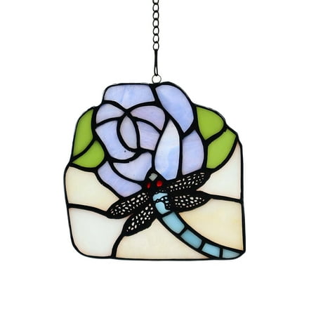 

Stained Glass Window Pendant Acrylic Wall Hanging Ornament Window Pendant