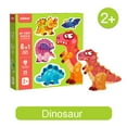 thumbnail image 1 of mideer My First Puzzle 6-In-a-Box 31 Pieces - Dinosaur - Jigsaw - Toddler Educational Learning STEM Toy, 1 of 4