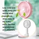 thumbnail image 5 of Methold Mini ventilador eléctrico portátil de verano, 3 marchas, ventiladores silenciosos ajustables con asa, regalos de refrigeración por Electrónica, 5 of 6