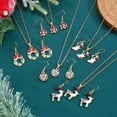 thumbnail image 2 of SPEKSEE Christmas Jewelry Set for Women,Vintage Crystal Christmas Bell/Knot/Tree/Snowflake Necklace Earring Xmas Costume Jewelry, 2 of 8