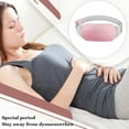 thumbnail image 1 of Belts Heated Safety Warm Adjustable Temperature Heating Pad Portable Warm Healthy Supply Waist Thin Health Care Lower Back Vibration Massage Warm Pink, 1 of 8