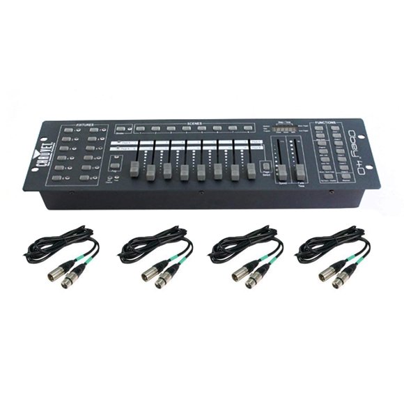 Chauvet DJ OBEY40 Obey 40 DMX-512 Universal Light Controller w/ 10' & 25' Cables