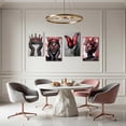 thumbnail image 3 of Aingg 4Pcs African American Canvas Wall Art Black Woman with Butterfly Painting Prints Black Queen Crown Posterspirational Pictures Fashion Girl Bedroom Room Decor, 3 of 6