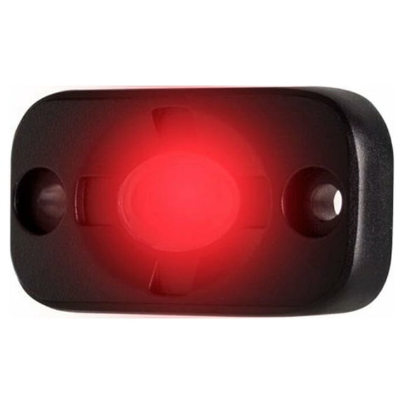 Heise Led Lighting Systems He-tl1r 1.5-inch X 3-inch Aux Lighting Pod (red)