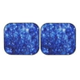 thumbnail image 7 of Goofa Blurred Star Snow Christmas Pattern 2 Piece Car Windshield Sun Shade Foldable | Front Windshield Shade for Sun, Heat and UV Rays | Sunshade for Car Front Window-Small, 7 of 7