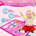 thumbnail image 3 of Musical Toys Baby Piano Mat 1 Year Old Girls Toys, Keyboard & Drum Musical Mat, Gifts for 1 2 3 Years Old Girls, Music Sensory Play Mat Toys for Girls Ages 1 2 3 4, 3 of 8