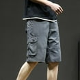 thumbnail image 7 of Hvot&aat Men's Wild Cargo Shorts Fashion Multiple Pockets Half Shorts Pants Stretch Outdoor Hiking Work Short, 7 of 7