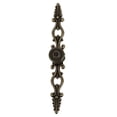 thumbnail image 1 of Manijas de bronce antiguo para gabinetes, tiradores de cajones de armario de estilo vintage, 1 of 7