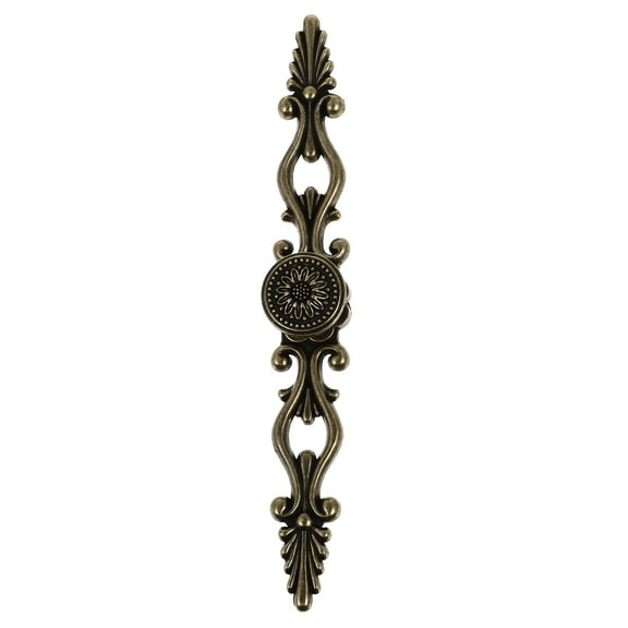 MLINS 2pcs Antique Bronze Cabinet Pull Handles Vintage Style Wardrobe Drawer Pull Knobs