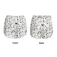 thumbnail image 3 of Salouo Cute Cat Print Women's 2 in 1 Running Shorts Double-Layer Shorts Athletic Workout Gym Yoga Shorts Running Shorts for Women-XX-Large, 3 of 7