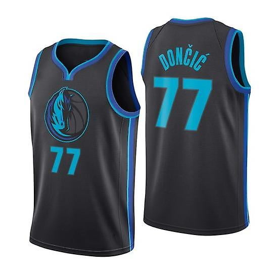 Camiseta Dallas Mavericks No.77 Luka Doncic-M- BmatwkZeng Bmatwe Jersey