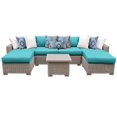 thumbnail image 1 of Coast 7 Piece Outdoor Wicker Patio Furniture Set 07a, 1 of 2