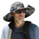 thumbnail image 5 of Sombrero de pesca de malla de ala ancha CieloMeraviglioso con ventiladores recargables, 5 of 8