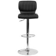 thumbnail image 5 of Home Square Faux Leather Bar Stool in Black Finish - Set of 2, 5 of 5