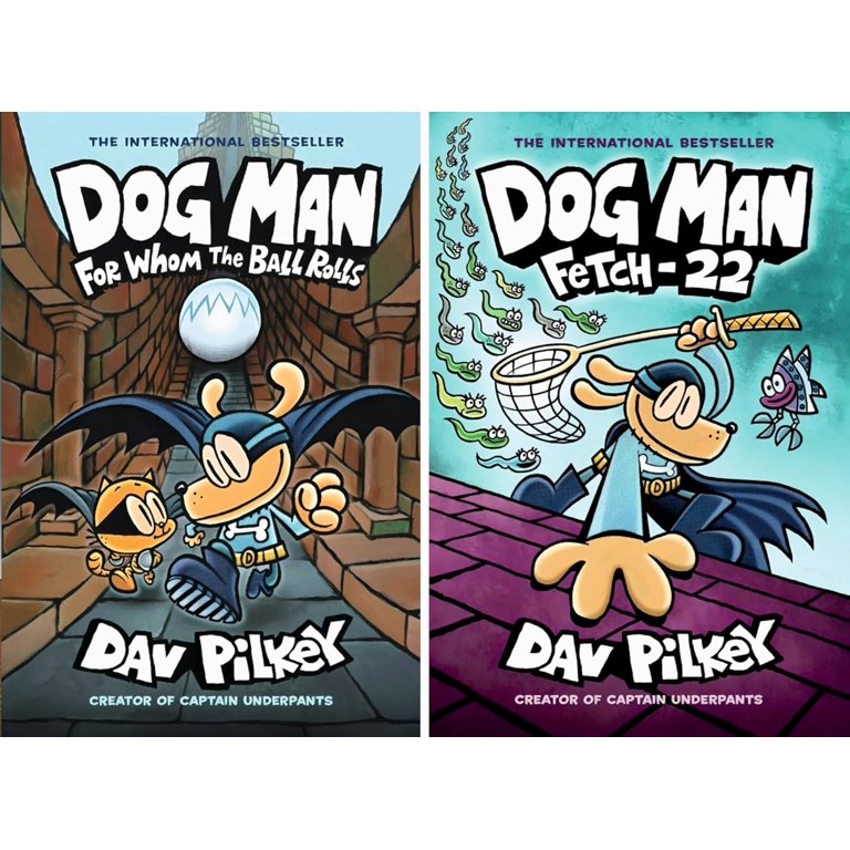 Books LTD, Dog Man Series, Books 7 to 14 Collection, 8 Books