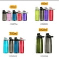 thumbnail image 3 of Botella de agua deportiva con tapa magnética taza de agua deportiva de plástico no tóxico Tritan 1000ml duradera, 3 of 8