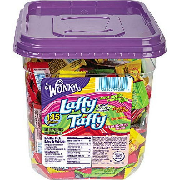 Bulk Pack Candy (Laffy Taffy, Variety, 145-Pack)