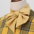 thumbnail image 5 of Njagoc3 Womens Long Sleeve Plaid Fit & Flare Dress, Vintage Casual Gown, Fall Party & Daily Wear, 5 of 5