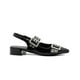thumbnail image 5 of Flats Balerina Elegante Para Dama Oficina Charol Negro negro 24, 5 of 6