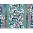 thumbnail image 2 of Zelouf Ity Spandex Print  , Sewing, DIY, Crafts Fabric by the Yard, 731 Jade/fuschi, 5 Yard, 2 of 2