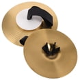 thumbnail image 4 of 1 Pair Metal Hand Cymbals For School Performances Clear Sound Cymbals For Band Rehearsals And Concerts Small Hand Cymbals, 4 of 9