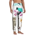 thumbnail image 4 of Kdxio Pet Care Grooming Pattern Joggers,Sweatpants for Men with Pockets-Small, 4 of 5