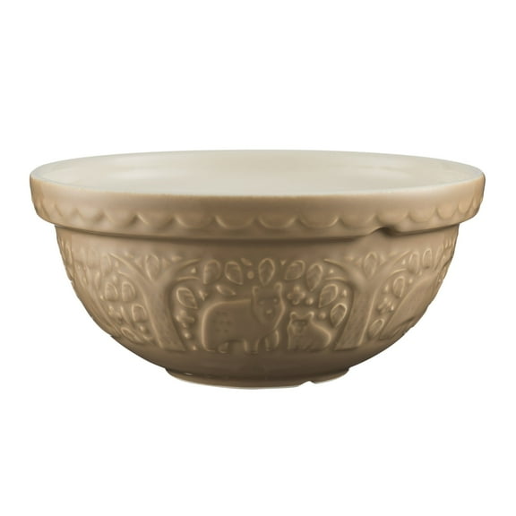 Mason Cash In The Forest S24 Bear 9.5 in. Mixing Bowl