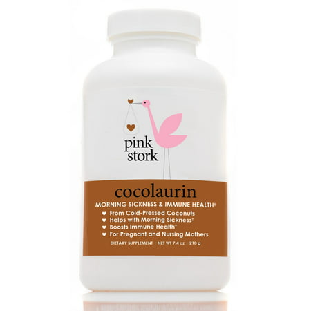 Pink Stork Cocolaurin: Booster immunitaire Grossesse organique (7,4 onces)