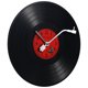 thumbnail image 2 of Reloj de pared creativo con forma de disco de vinilo, reloj de pared decorativo para interiores, decoración del hogar, 2 of 7