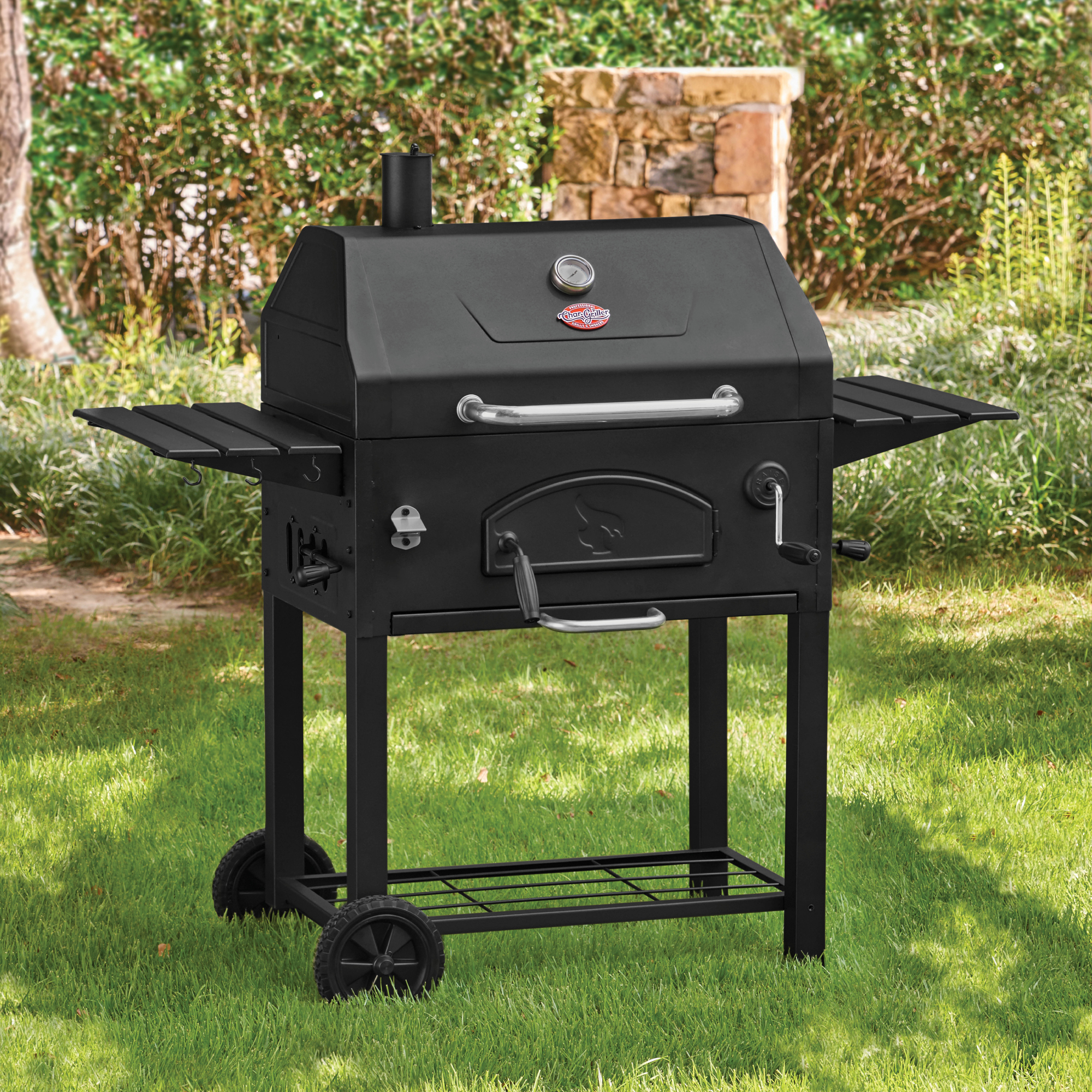 Char-Griller Traditional Charcoal Grill, Black - image 2 of 15
