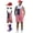 American Flag, variant on 250th Anniversary American Flag Overalls Men,USA Hat,4th of July Sunglasses,Patriotic Socks,4 Pcs for Memorial Independence Day(Red White Blue,M)