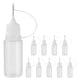 thumbnail image 1 of BRIGHTFUFU Botellas de aplicaciones de aplicaciones de pegamento de 10 piezas Botellas de punta de precisión Botellas de pegamento de aguja (5 ml), 1 of 8