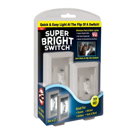As Seen On Tv The Super Bright Light Switch with Built In (Best Light Switch Brand)