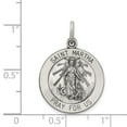 thumbnail image 4 of FB Jewels Sterling Silver Antiqued Saint Martha Medal, 4 of 4