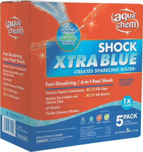 Aqua Chem Shock Xtra Blue - Walmart.com