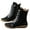 Black, variant on Women's Mid Calf Boots Casual On Flat Ankle Booties Comfortable Walking Shoes for Daily Outdoor Travel and Party Use 5.5 Brown