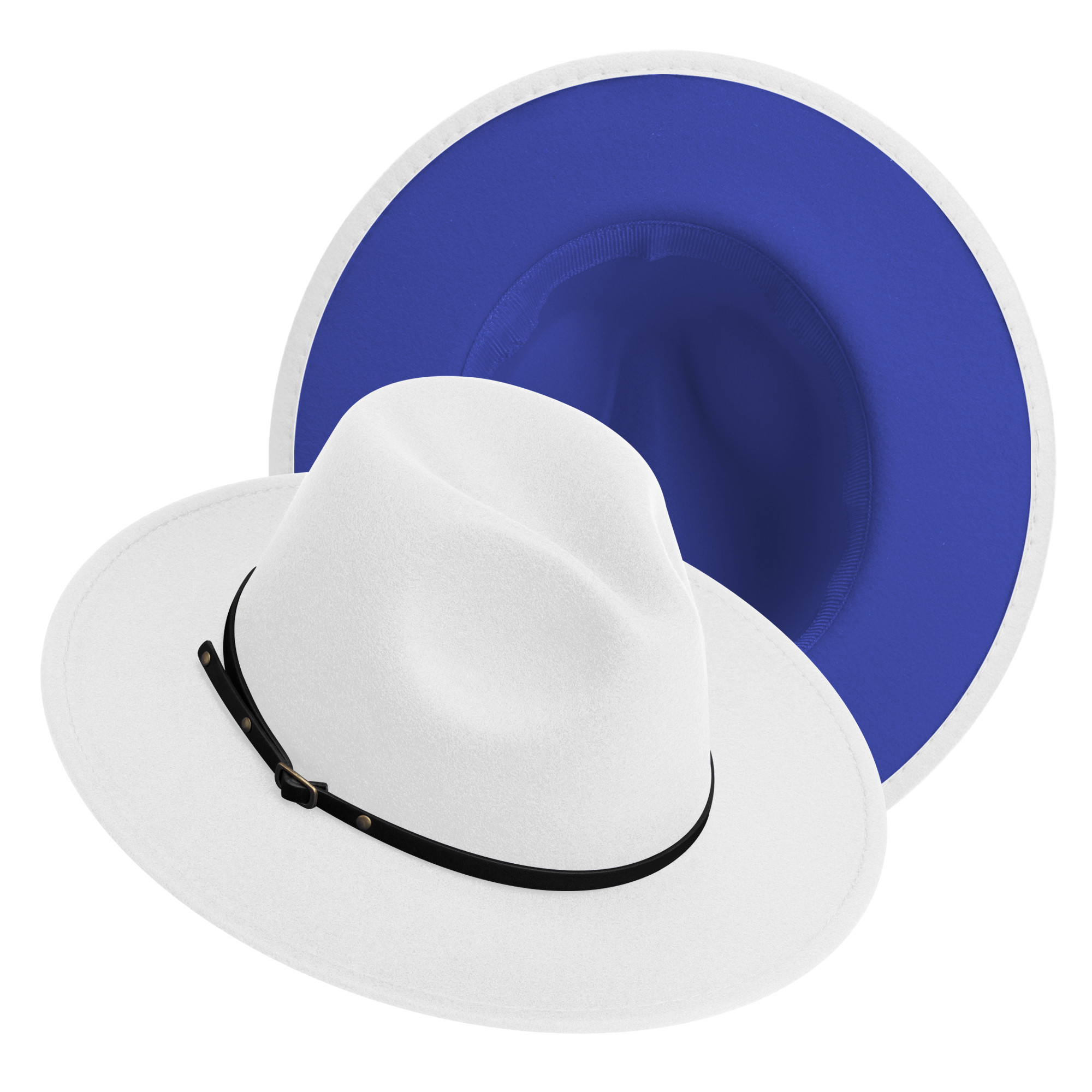 Wide Brim Fedora Hats for Women Dress 