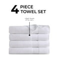 thumbnail image 5 of Regency Heights Plush Solid Print Plain Towel Set, 4-Count, 5 of 8