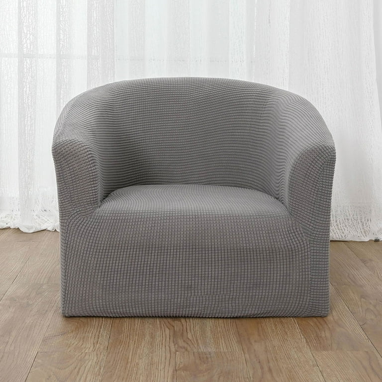 Moyouny Home Decor Stretch Jacquard Tub Chair Slipcover Pub Club