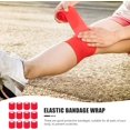 thumbnail image 3 of PinesC Bandage Auto-Élastique Respirant 12 Pcs Ruban de Sport Matériau Non Tissé pour Guérison Confortable Rouge, 3 of 5